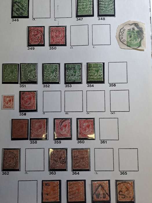 GB - KG V - 45 items -  Clearance sale