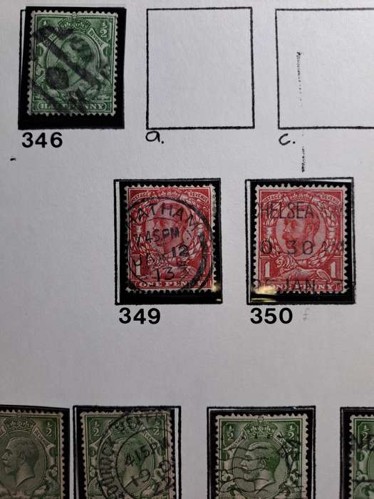 GB - KG V - 45 items -  Clearance sale