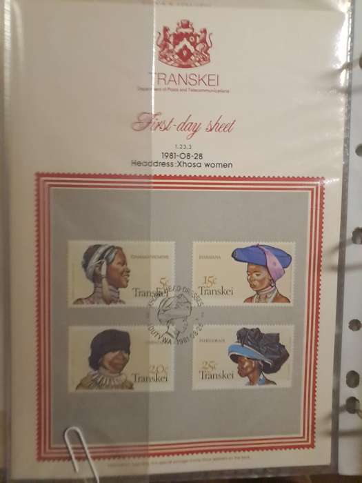 Transkei - FDC and First day sheets