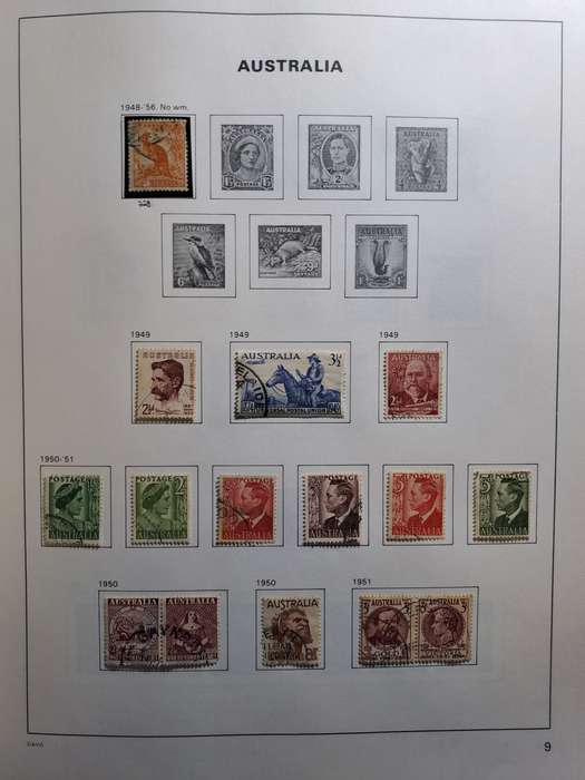 Australia preprinted album - Final Reduced price