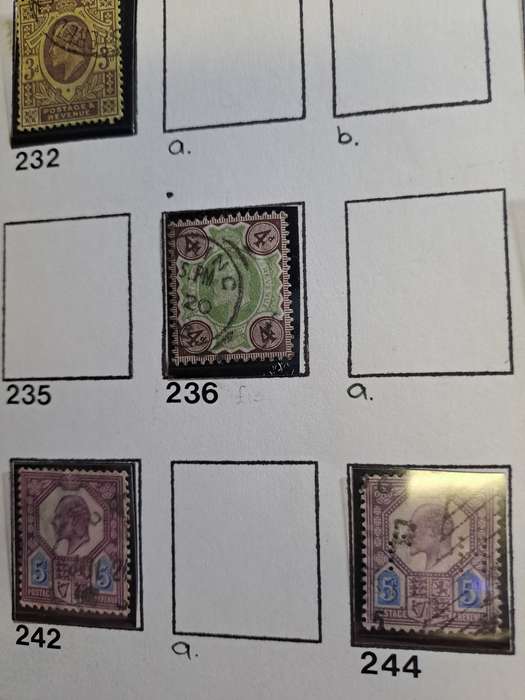 KE VII - GB - 60 items - Final Reduced price