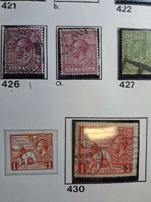 GB - KG V - 25 Stamps -  Clearance sale