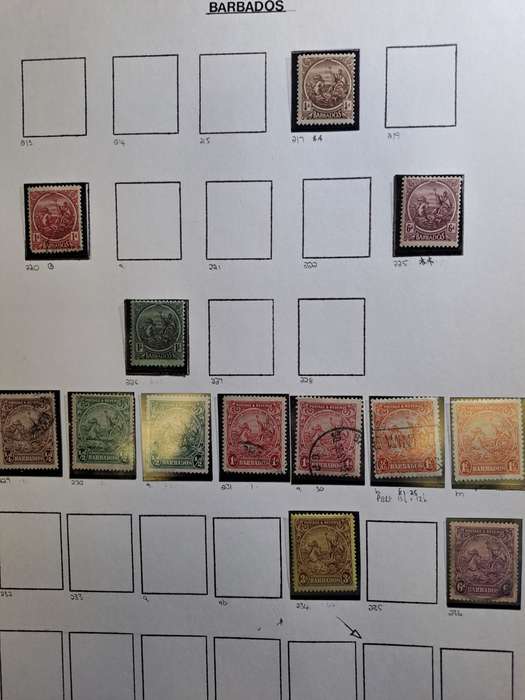 Barbados - 93 stamps - Clearance sale