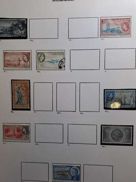 Barbados - 93 stamps - Clearance sale