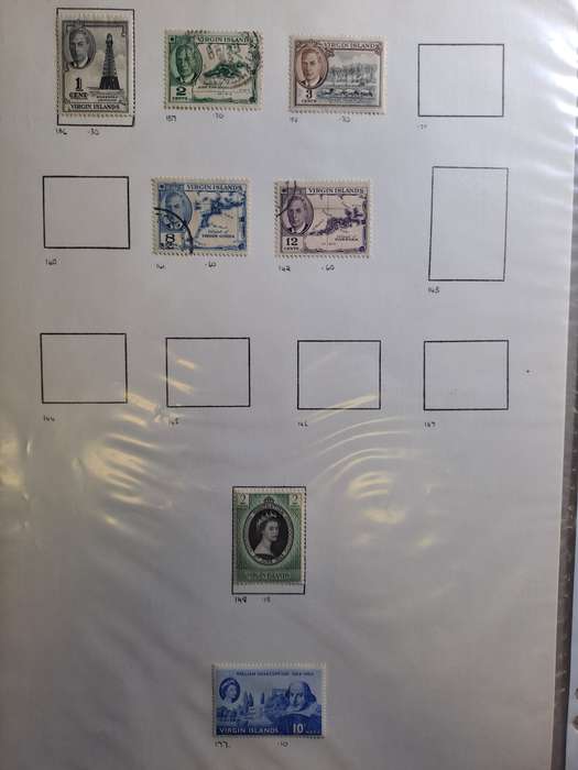 British Virgin Islands - 62 stamps - Clearance sale