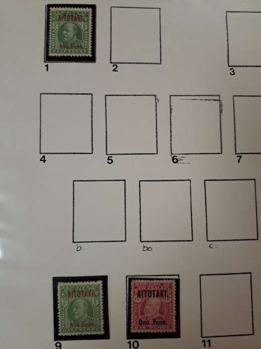 Aitutaki - 7 stamps - Clearance sale