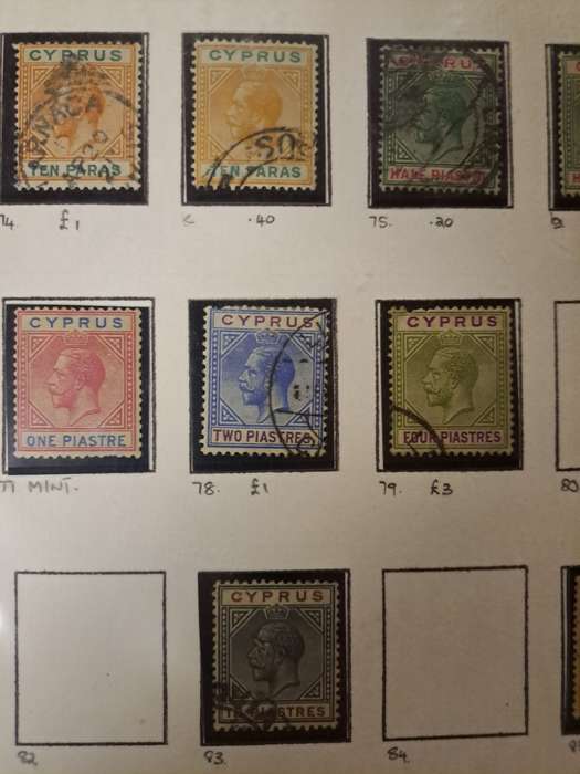 Cyprus - 65 stamps - Clearance sale
