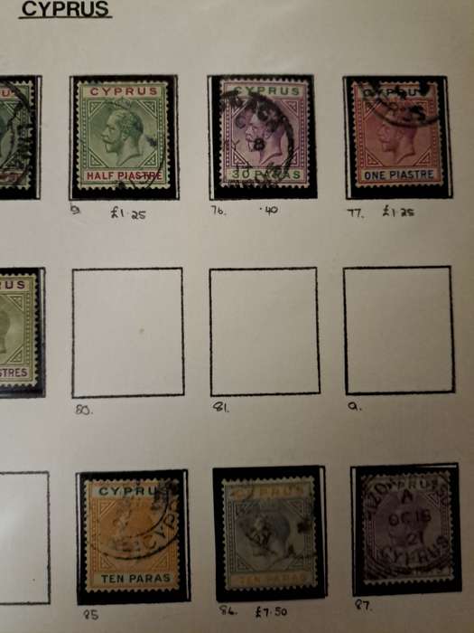 Cyprus - 65 stamps - Clearance sale