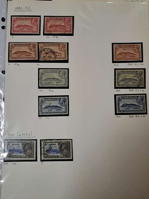 Gibraltar - 50 stamps - Final Reduced price