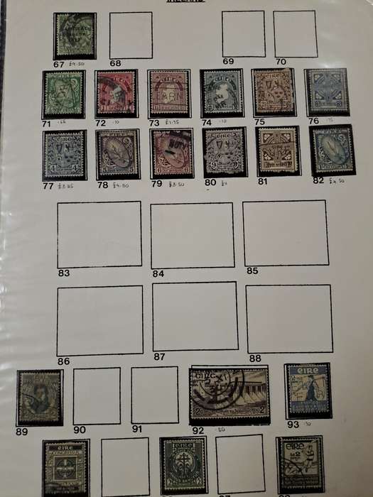 Ireland - 65 stamps - Clearance sale