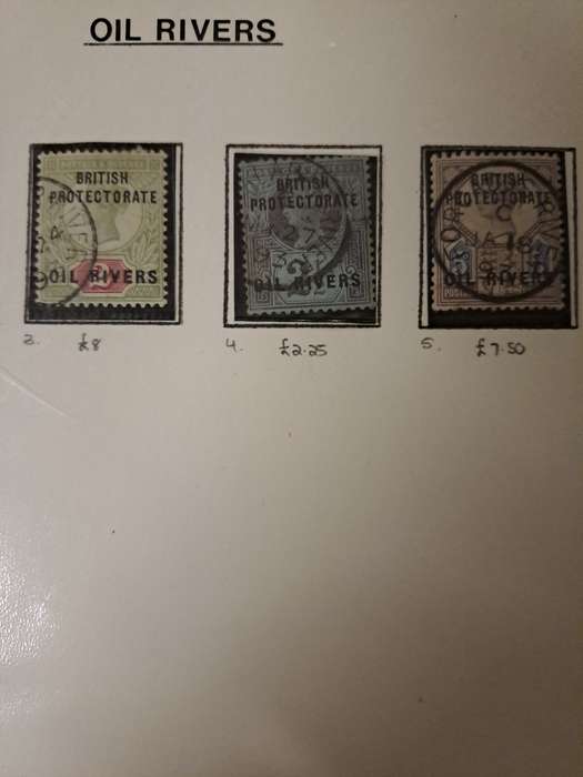 Oil Rivers - 6 Stamps - Final Reduced price