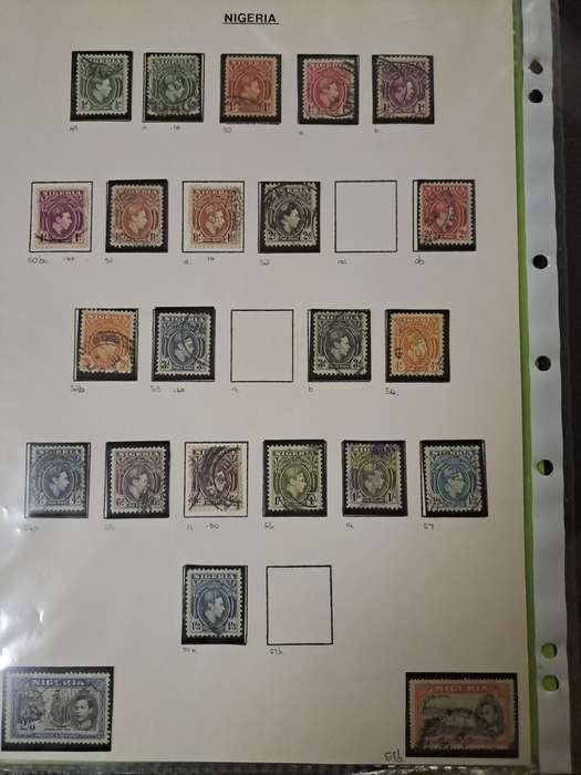 Nigeria - 94 Stamps - Clearance sale