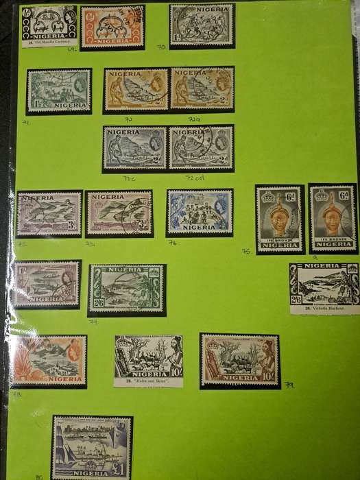 Nigeria - 94 Stamps - Clearance sale