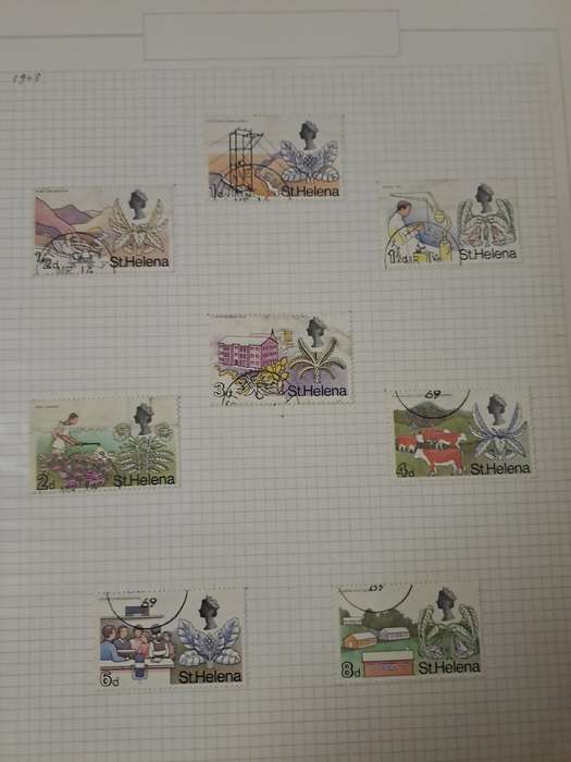 St. Helena - 102 Stamps - Clearance sale
