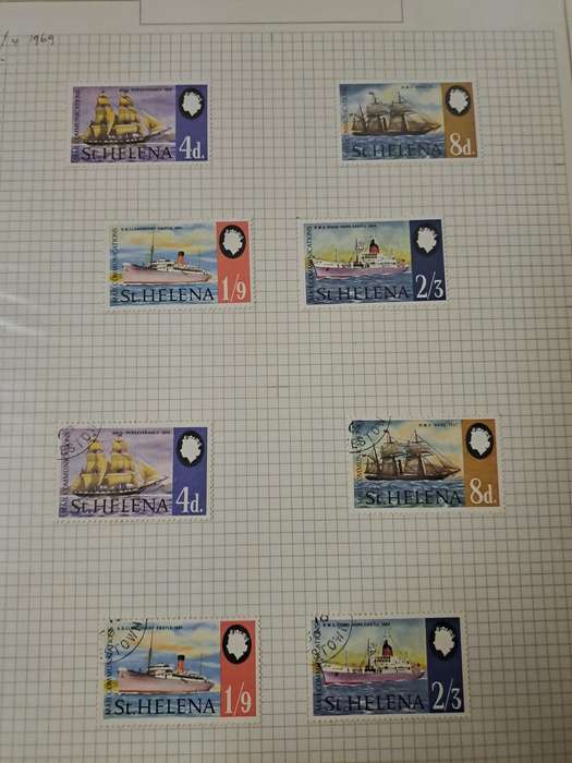 St. Helena - 102 Stamps - Clearance sale