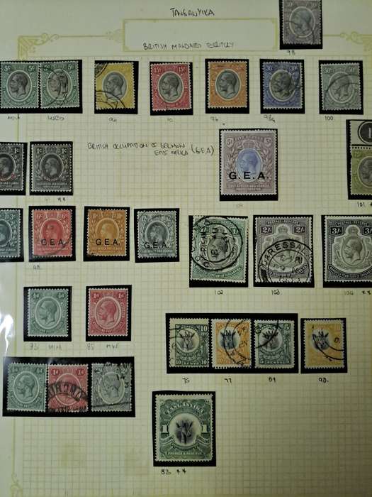 Tanganyika - 29 Stamps - Clearance sale