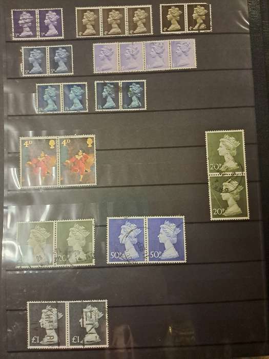 QE II + GB Postage due stamps - Final reduced price