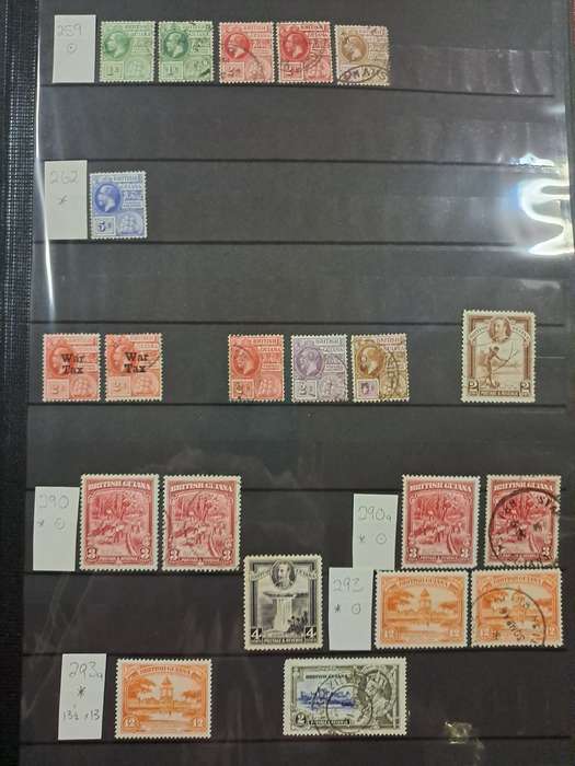 British Guiana - 49 Items