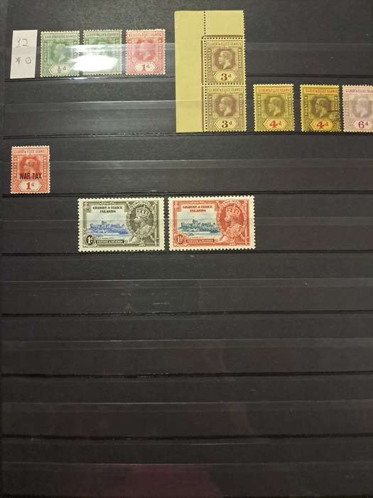 Gilbert & Ellice Islands - 38 Stamps - Final Reduced price