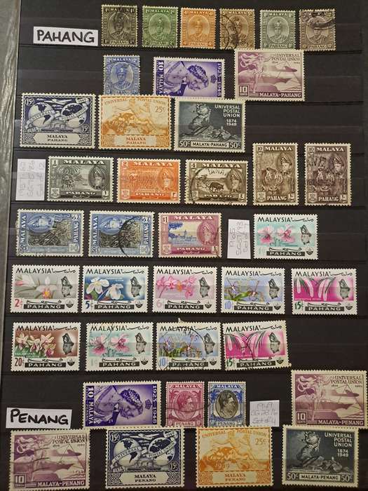 Malayasia - 164 Stamps