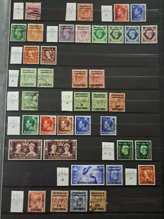 Morocco Agencies & Tangier - 69 stamps