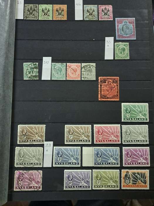 Nyasaland - 109 Stamps