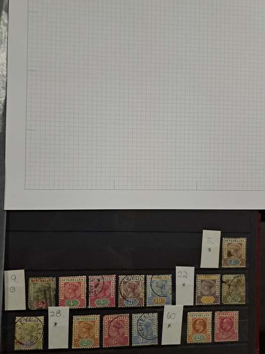 Seychelles - 94 Stamps - Reduced price