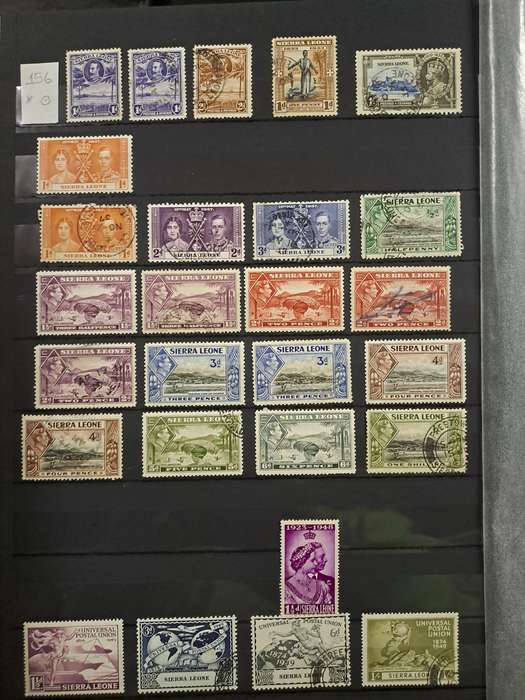 Sierra Leone - 78 Stamps - Clearance sale