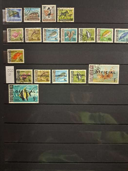 Tanzania - 18 Stamps
