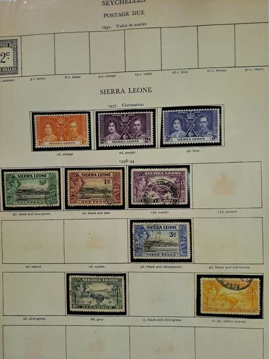 KG VI : Samoa - Zanzibar - Final Reduced price