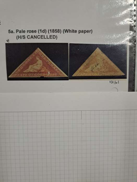 COG - 5a Pale rose - mint + used - Clearance sale