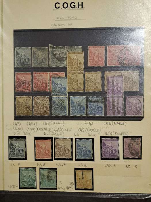 COG - No43-49 Mint and used stamps - Reduced price