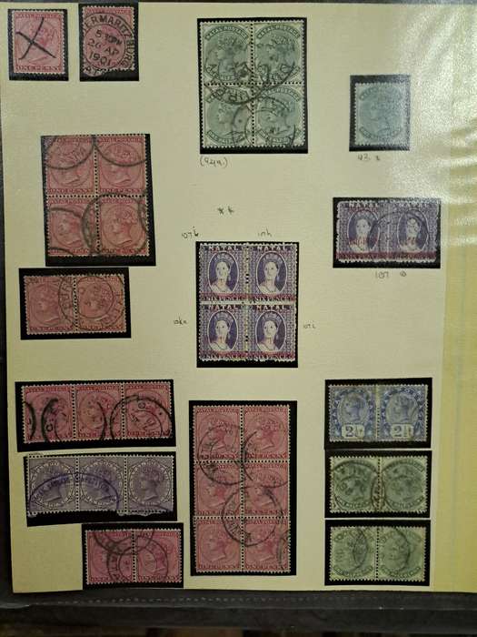 Natal No. 93 - 107 Mint and used - 39 Stamps - Reduced price
