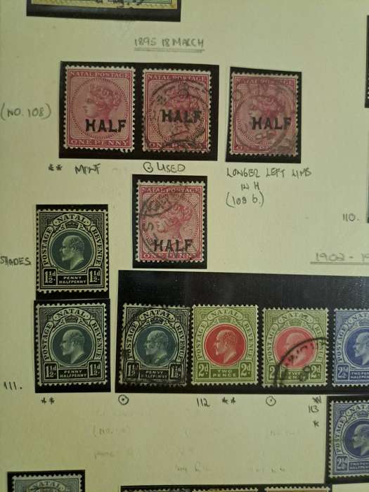 60 Natal stamps