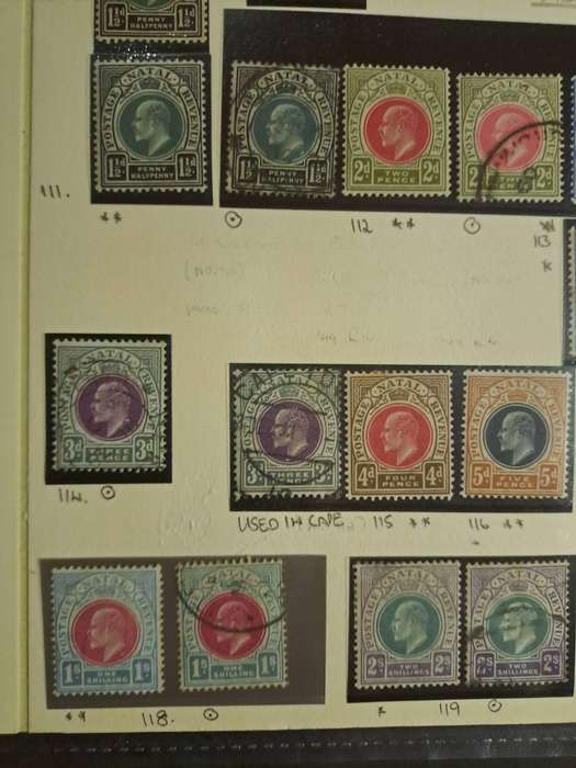 60 Natal stamps