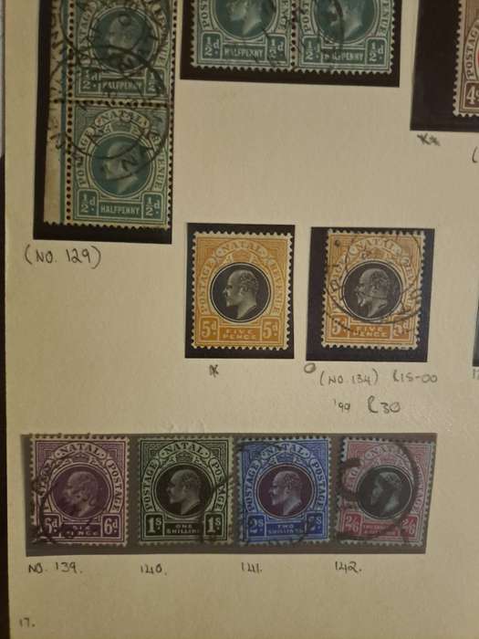 60 Natal stamps