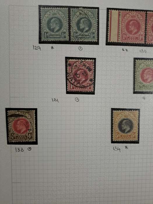 Natal : No 129-134 - 10 Mint and used stamps - Clearance sale