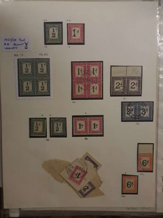 Union - Postages dues Collection - Clearance sale