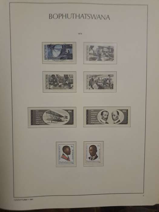 Bophuthatswana - preprinted