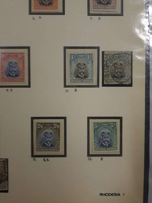 Southern Rhodesia No. 1 -14 - Clearance sale