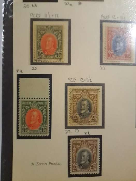 Southern Rhodesia - No Between 15 and 29 - Clearance sale