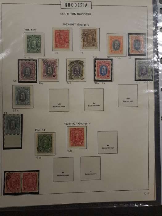 Southern Rhodesia - No Between 15 and 29 - Clearance sale