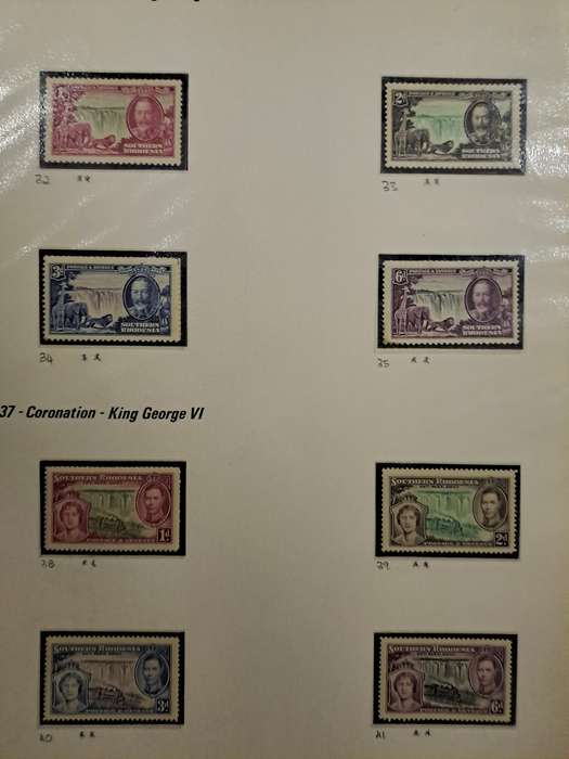 Southern Rhodesia - Silver Jubilee & Coronation - Clearance sale