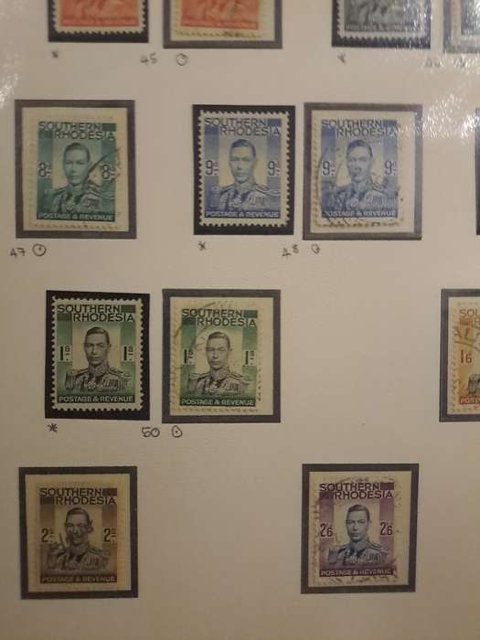 Southern Rhodesia - No 42-54 - Clearance sale