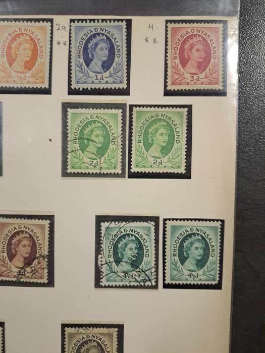Rhodesia & Nyasaland - Set No 1- 15 - Clearance sale