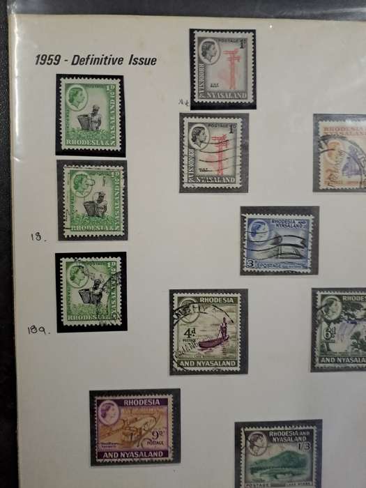 Rhodesia & Nyasaland - No 18-31 - Clearance sale