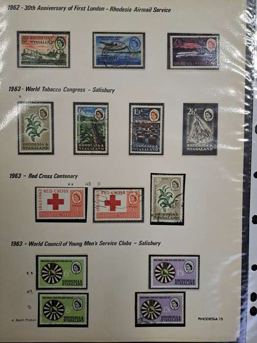 Rhodesia & Nyasaland - No 16-50 - Clearance sale