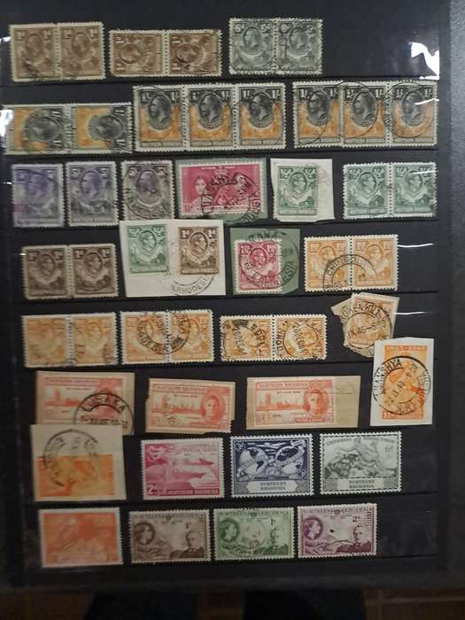 Northern Rhodesia + Rhodesia - Selection Stamps - Clearance sale