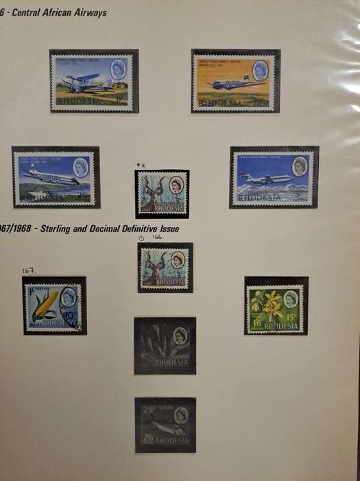 Rhodesia - No 131 -170 - Clearance sale
