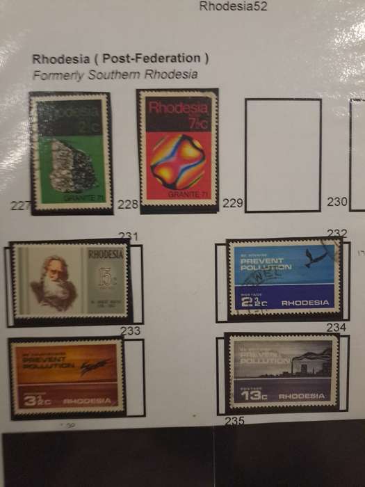 Rhodesia - Variety - Clearance sale